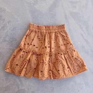 Bishop + Young Eyelet Tiered Skirt